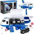 Produktbild: Transporterflugzeug + 3 Polizeiautos