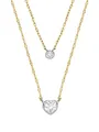 Produktbild: Fossil JF04357998 Damen Collier Herz Edelstahl weiß 40 cm