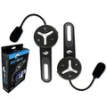 Produktbild: BuddyChat Helm-Headset DUO 2er Set, mit Bluetooth, Vollduplex