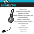Produktbild: Buddy Chat Duo super zum Fahrradfahren, Motorboot usw bestes Headset