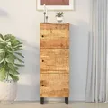 Produktbild: vidaXL Highboard mit 3 Türen 40x33x110 cm Massivholz Mango & Eisen