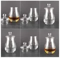 Produktbild: H-BO 6 Spey Dram Nosing Tasting Whisky Whiskey Gläser + 6 Glasdeckel