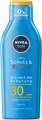 Produktbild: NIVEA SUN Sonnenlotion, Lichtschutzfaktor 30, Flasche, Schutz und Bräune, 200 ml