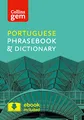 Produktbild: Collins Portuguese Phrasebook and Dictionary Gem Edition: Essential phrases and words in a mini, travel-sized format (Collins Gem)