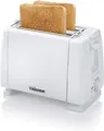 Produktbild: Tristar BR-1009 Toaster, 650 Watt, für 2 Toast-Scheiben 2 kurze Schlitze, Weiß