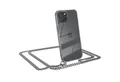 Produktbild: EAZY CASE Handykette 2in1 Metallkette Magsafe Hülle für iPhone 15 6,1 Zoll, Hülle mit Kette Metallkette Slimcover Handykette Umhängetasche Silber