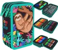 Produktbild: CoolPack Dreifach-Federmäppchen Faultier