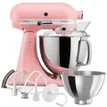 Produktbild: KitchenAid Artisan Küchenmaschine 4,8L 5KSM175 Altrosa Zubehöraktion