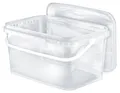 Produktbild: Benbow Rechteckiger Eimer mit Deckel mit Griff 5L Anzahl: 1 Stk., Transparent BSR-, Luftdicht, Lebensmittelecht, BRC-