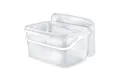 Produktbild: BENBOW Aufbewahrungssystem Rechteckiger Eimer mit Deckel 5l transparent - lebensmittelecht - leer, Polypropylen - Lebensmittelecht, Geschmacksneutral, Auslaufsicher, (1-tlg., PZH-, BRC- und DIN-ISO-zertifiziert), für Lebensmittel, Farben, Chemikalien