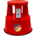 Produktbild: Wedo Rollhocker Step 212202, aus Kunststoff, Höhe 43cm, Tragkraft 150kg, rot