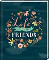 Produktbild: Freundebuch: Life is better with friends - Handlettering