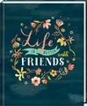 Produktbild: Freundebuch Life is better with friends - Handlettering