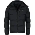 Produktbild: Höhenhorn Winterjacke Eiskar Herren Winter Jacke Gefüttert Steppjacke für Männer schwarz 3XL
