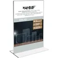 Produktbild: HMF 46921 Acryl Tischaufsteller Gerade DIN A5 Hochformat Glasklar