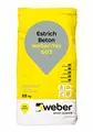 Produktbild: Estrich Beton Körnung 0-8 mm weber.mix 603 25 kg/Sack