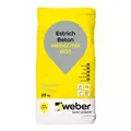 Produktbild: weber.mix 603 Estrich Beton 25 kg Mörtel Boden gießen garten Bad Putz Keller