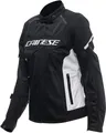 Produktbild: Dainese - Air Frame 3 Tex Jacket Wmn, Sommer-Motorradjacke mit herausnehmbarem, winddichtem Innenfutter, Frau, Schwarz/Weiß/Weiß, 54