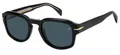 Produktbild: David Beckham DB 7098/S BLACK/BLUE 51/23/145 Herren Sonnenbrillen