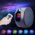Produktbild: LED Projektor Sternenhimmel Laser Nachtlicht Fernbedienung Galaxy Atmosphäre Lampe Sternenlicht Schlafzimmer Kinderzimmer Kinder Geschenk Party Retoo - Schwarz
