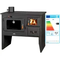Produktbild: Küchenofen Holzherd Beine Ofen Vielstoff Stahl Top Prity 2P41  - 15.2 kw  Links