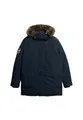 Produktbild: Superdry Herren Everest Parka mit Kunstfellbesatz Finster Marineblau L
