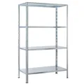 Produktbild: SCHULTE Regalwelt Steckregal mit 4 Fachböden, 137x75x30 cm (HxBxT), verzinkt