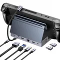 Produktbild: Steam Deck Dock 9-in-1 Dockingstation 4K@60Hz HDMI 10Gbps USB Ports Verstellb...