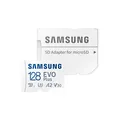 Produktbild: SAMSUNG Speicherkarte microSD EVO PLUS (2024), 128 GB, 1 St.