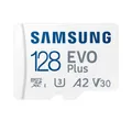 Produktbild: Samsung EVO Plus microSD-Speicherkarte 2024 inkl. SD Adapter 128 GB