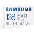 Produktbild: Samsung EVO Plus microSD-Karte Retail 128 GB UHS-I, v30 Video Speed Class, A2