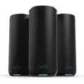 Produktbild: Netgear Orbi 870 Series RBE873 - WLAN-System - (Router, 2 Extender) - Schwarz