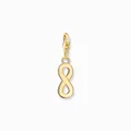 Produktbild: THOMAS SABO Charm Anhänger Infinity 925 Sterlingsilber vergoldet 1990-413-39