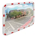 Produktbild: Sicherheitsspiegel Verkehrsspiegel Überwachungsspiegel mit Reflektoren 60x80 cm