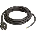 Produktbild: as - Schwabe Gummi-Anschlussleitung, 4,5 m H07RN-F 3G1,5 Verbindungskabel, Schutzkontaktstecker mit Leitung, Strom-Kabel mit Aderendhülsen, 230V, 16A, IP44, Schwarz, 60379