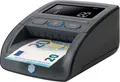 Produktbild: Geldscheinprüfer Safescan® 155-S Complete, EZB-getestet, 6 Währungen, 7 Sicherheitsmerkmale, 3,8″ LC-Display, USB/MicroSD, inkl. Akku & Banknotenstapler 125669