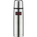Produktbild: Thermosflasche Light und Compact, Edelstahl, Isolierflasche, 0,5 l, Edelstahl mattiert, silber
