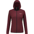 Produktbild: Salewa Damen Lavaredo Hemp Hooded Jacke (Größe S, rot)