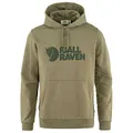 Produktbild: Fjällräven Herren Logo Hoodie M Sweatshirt, Olivgrün Hell, M EU