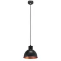 Produktbild: Schwarz Kupferrot Klassisch skandinavisch Hängelampe Pendelleuchte 1x60W/E27