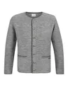 Produktbild: Bergfeuer Herren Trachtenjanker Castello Strickjacke, Hellgrau, 54 EU