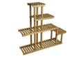 Produktbild: PROREGAL® Standregal Pflanzregal 95x105x25cm 5 Ablagen Holz Blumentreppe Blumenständer