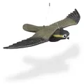 Produktbild: Relaxdays - Vogelschreck Falke, Fliegender Greifvogel Als Vogelscheuche, Raubvogel Attrappe, Vogel Lebensgroß, Mehrfarbig