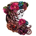 Produktbild: Mono Quick 18203 La Catrina, Dia de Muertos Applikation Flicken Bügelbild Aufkleber Aufnäher