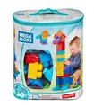 Produktbild: Mattel Mega Bloks First Builders Bausteinebeutel Large 80 Teile