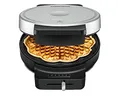 Produktbild: ROMMELSBACHER Waffel Automat WA 850, für 1 Herzwaffel, 17,5 cm Ø, Antihaftbeschichtung, Backampel, stufenlos regelbar, 850 Watt, schwarz/silber