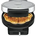 Produktbild: Rommelsbacher Waffeleisen WA 850, 850 Watt, für Herzwaffel mit Ø 17,5 cm, schwarz / silber