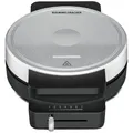 Produktbild: Rommelsbacher WA 850 Waffeleisen schwarz/silber Alu-Druckguss Überhitzungsschutz