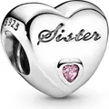 Produktbild: PANDORA CHARMS Mod. SISTER HEART - Silber