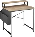 Produktbild: tectake® Schreibtisch Everett 80 x 55 x 90 cm